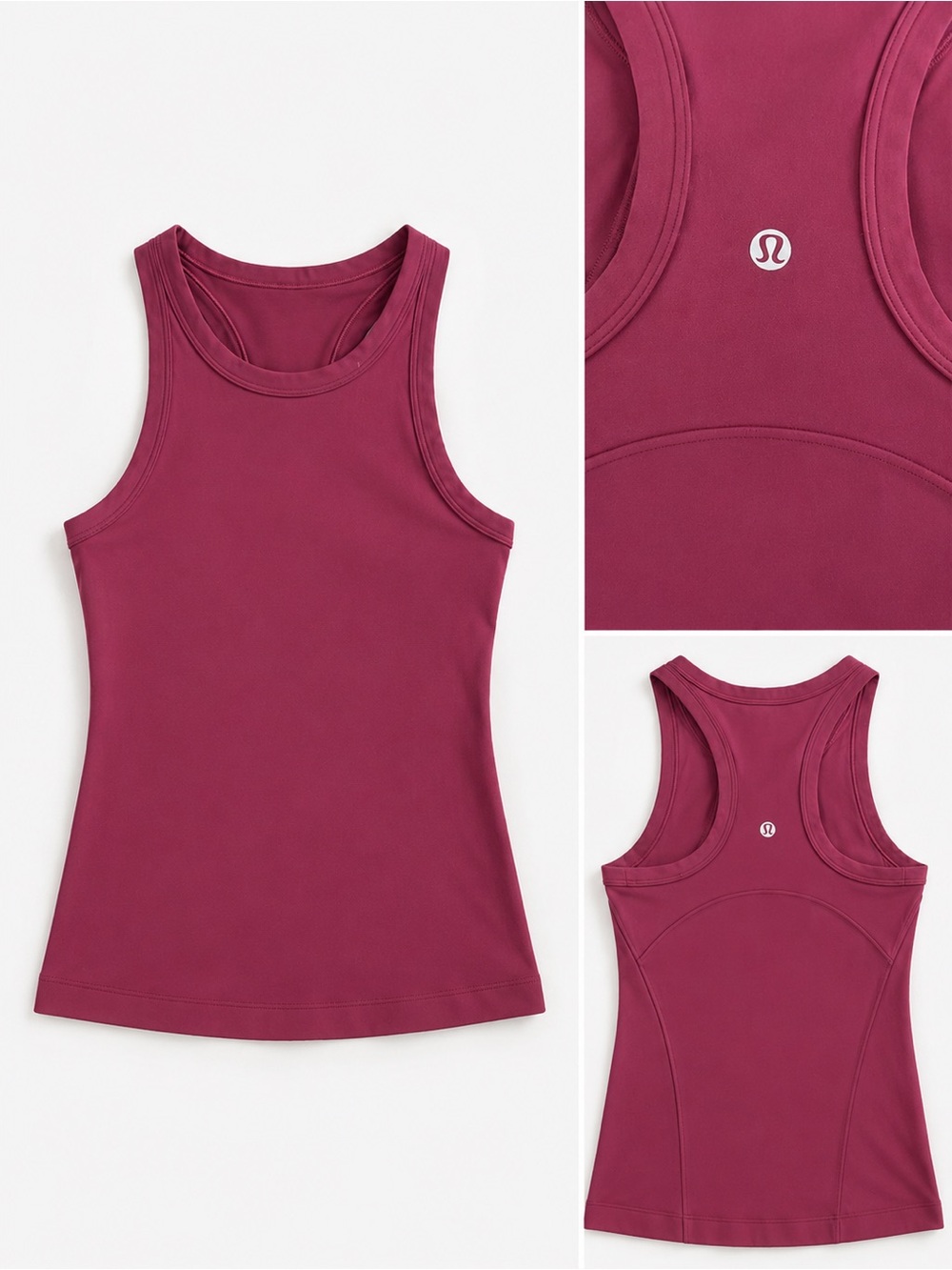 lululemon athletica Berry-Pink Racerback Performance Tank
